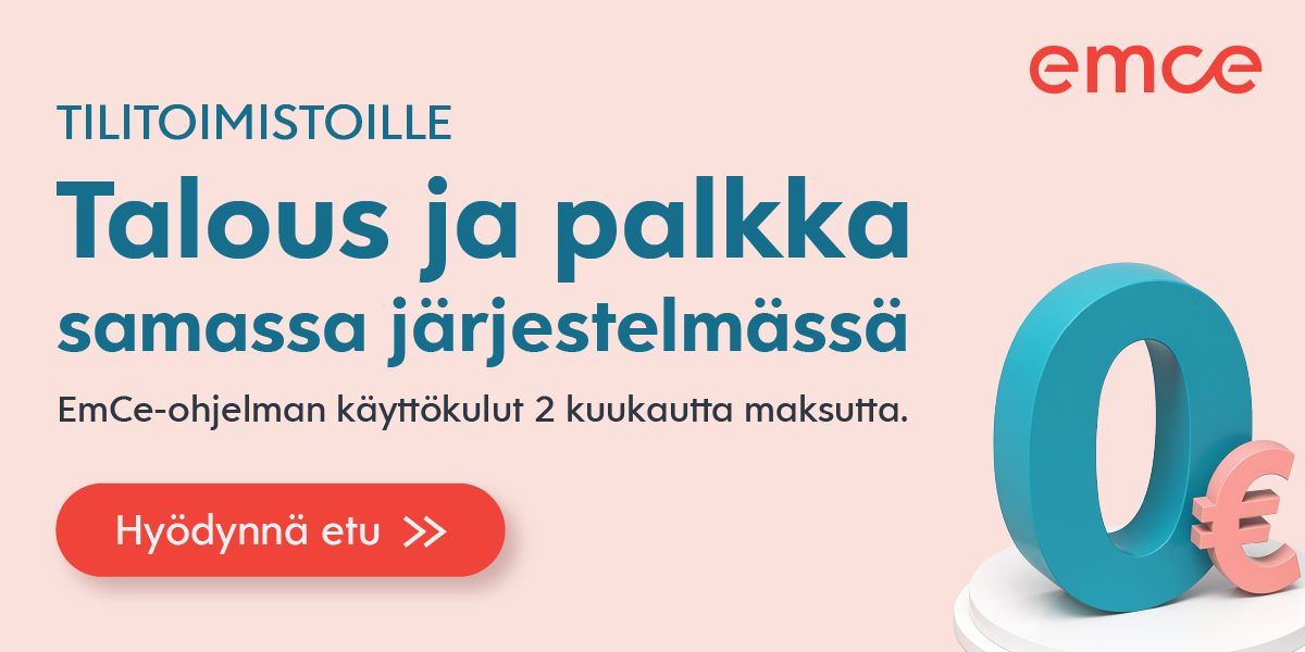Emce - talous ja palkka samassa järjestelmässä