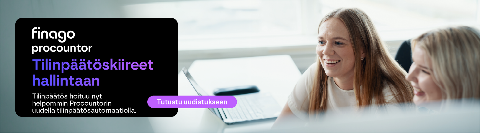 Finago - tilinpäätöskiireet hallintaan